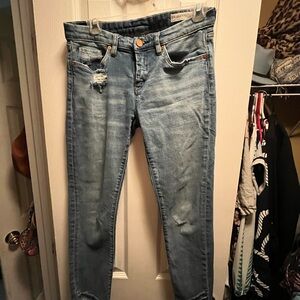 Blank NYC Distressed Denim Skinny Jeans